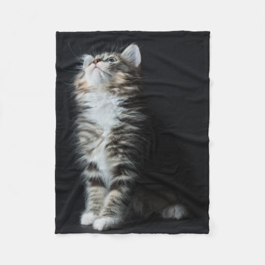 Tall Tabby Fleece Deken (Voorkant)