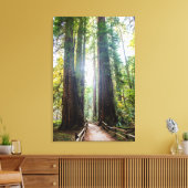 Tall Trees Canvas Afdruk (Insitu (Woonkamer))
