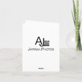 Tall Tulip Kaart (Achterkant)