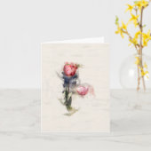 Tall Tulip Kaart (Gele Bloem)