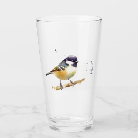 Tall Tumblers personaliseren - Bluetit (Voorkant)