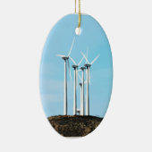 Tall Turbines Keramisch Ornament (Rechts)