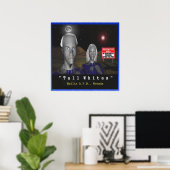 Tall white aliens poster (Thuiskantoor)