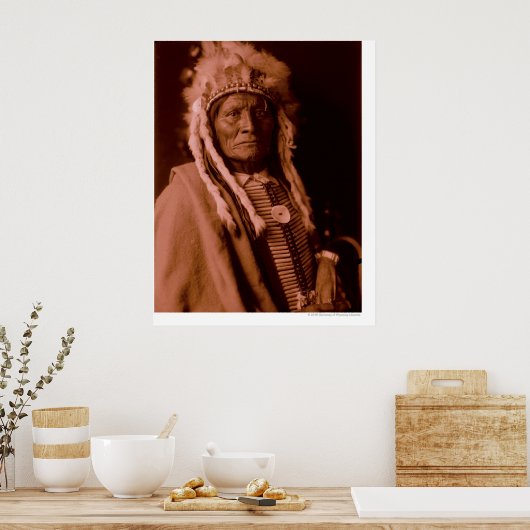Tall Whiteman - Cheyenne Poster (Keuken)