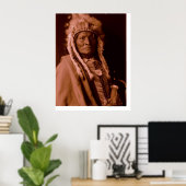 Tall Whiteman - Cheyenne Poster (Thuiskantoor)
