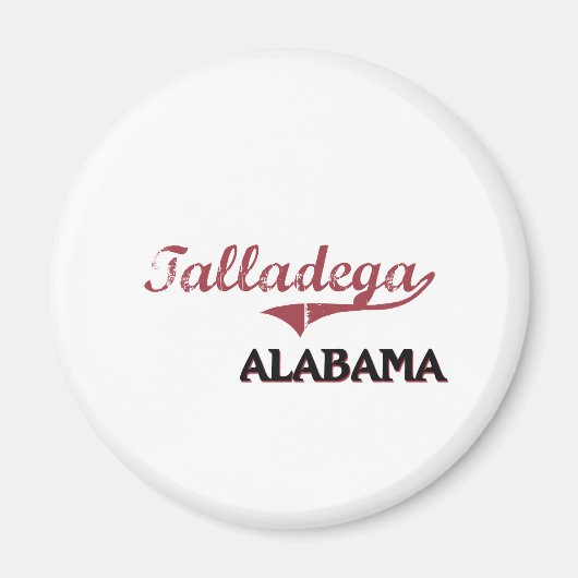 Talladega Alabama City Classic Magneet (Voorkant)