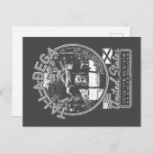 TALLADEGA ALABAMA - NATIONALE BOSSEN TALLADEGA BRIEFKAART (Voorkant / Achterkant)