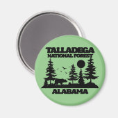 Talladega National Forest Magneet (Voorkant / Achterkant)