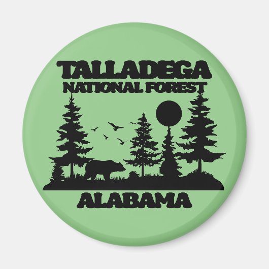 Talladega National Forest Magneet (Voorkant)