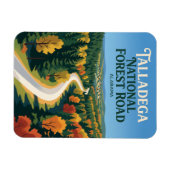 Talladega National Forest Road Alabama Magneet (Horizontaal)