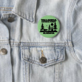 Talladega National Forest Ronde Button 5,7 Cm (In situ)