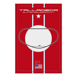 Talladega Superspeedway Perfect Poster