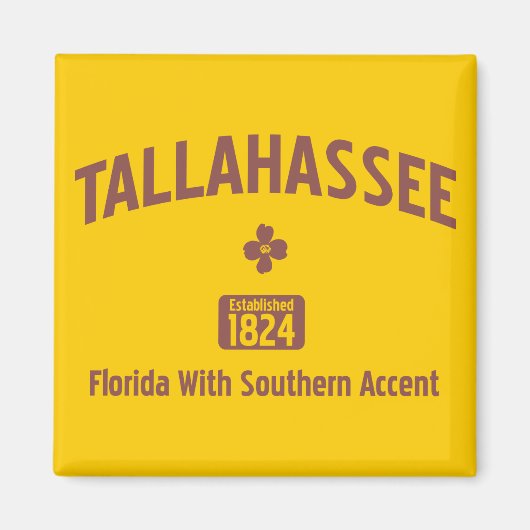 TALLAHASSEE: 1824 MAGNEET (Voorkant)