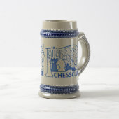 Tallahassee Chess Club Beer Stein Bierpul (Voorkant rechts)