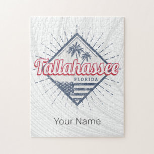 Tallahassee City Florida Verenigde Staten Verenig Legpuzzel