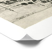 Tallahassee, FL Panoramic Map - 1926 Poster (Hoek)