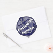 Tallahassee Florida ankerstickers Ronde Sticker (Envelop)