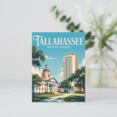 Tallahassee Florida Briefkaart (Staand voorkant)