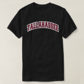 Tallahassee Florida Classic Athletic Sports T-shirt (Design voorkant)