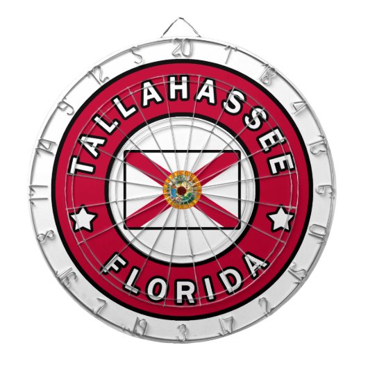 Tallahassee Florida Dartbord (Voorkant)