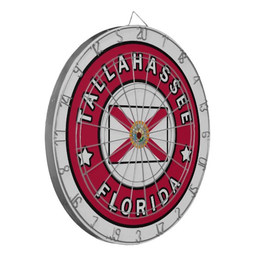 Tallahassee Florida Dartbord (Voorkant Links)
