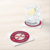 Tallahassee Florida Kartonnen Onderzetters (Insitu)