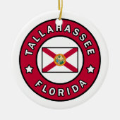 Tallahassee Florida Keramisch Ornament (Voorkant)
