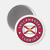 Tallahassee Florida Magneet (Voorkant / Achterkant)