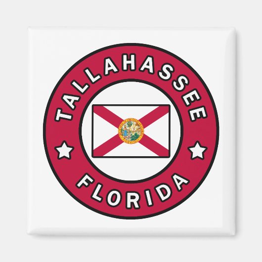 Tallahassee Florida Magneet (Voorkant)