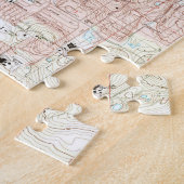 Tallahassee Florida Map (1999) Legpuzzel (Zijkant)