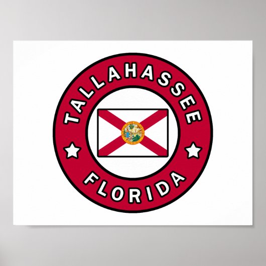 Tallahassee Florida Poster (Voorkant)