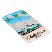 Tallahassee Florida Reisposter. Magneet (Rechterzijde)