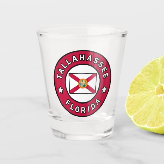 Tallahassee Florida Shot Glas (Voorkant)