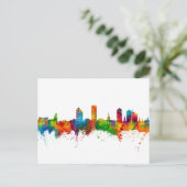 Tallahassee Florida Skyline Briefkaart (Staand voorkant)