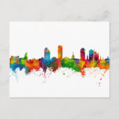 Tallahassee Florida Skyline Briefkaart (Voorkant)