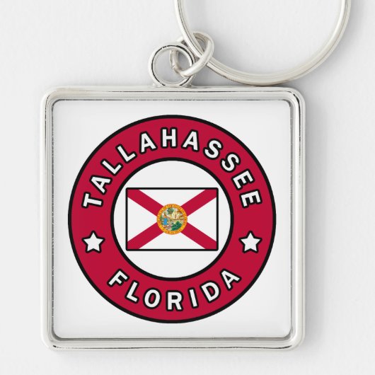 Tallahassee Florida Sleutelhanger (Voorkant)