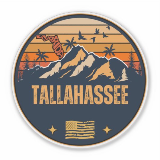 Tallahassee, Florida  Sticker (Voorkant)