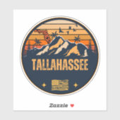 Tallahassee, Florida  Sticker (Vel)