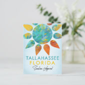 Tallahassee Florida Sunshine Travel Briefkaart (Staand voorkant)