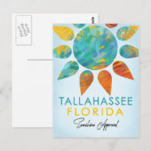 Tallahassee Florida Sunshine Travel Briefkaart (Voorkant / Achterkant)
