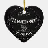 Tallahassee, Florida - Tally Keramisch Ornament (Voorkant)