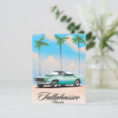 Tallahassee Florida Travel poster. (Staand voorkant)