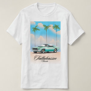 Tallahassee Florida Travel poster. T-shirt