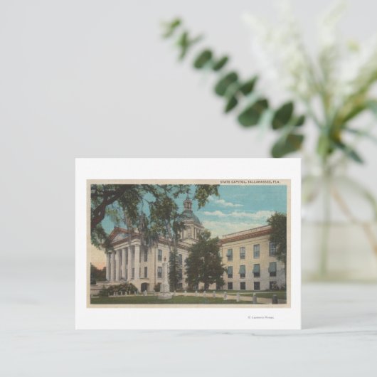 Tallahassee, Florida - Uitzicht van buitenaf Briefkaart (Staand voorkant)