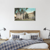 Tallahassee, Florida - Uitzicht van buitenaf Canvas Afdruk (Insitu (Slaapkamer))