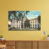 Tallahassee, Florida - Uitzicht van buitenaf Canvas Afdruk (Insitu (Woonkamer))