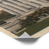 Tallahassee, Florida - Uitzicht van buitenaf Poster (Hoek)