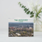 Tallahassee, Florida, uitzicht van de stad Briefkaart (Staand voorkant)