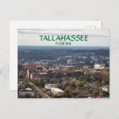 Tallahassee, Florida, uitzicht van de stad Briefkaart (Voorkant / Achterkant)