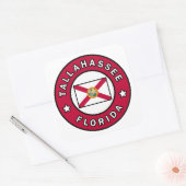 Tallahassee Florida Vierkante Sticker (Envelop)
